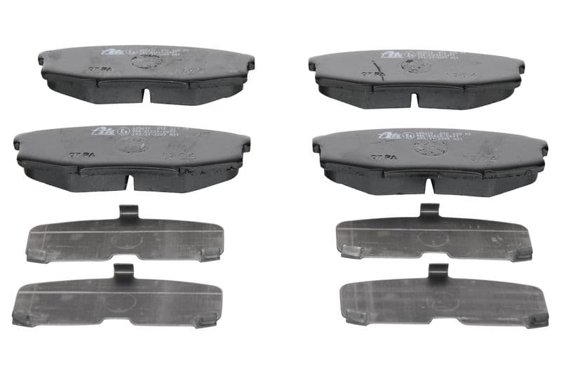 Remblokken set Achter (met een dempingskussen), past: LEXUS LX  TOYOTA LAND CRUISER 200, LAND CRUISER 90, SEQUOIA, TUNDRA 3.0D-5.7ALK 02.00-