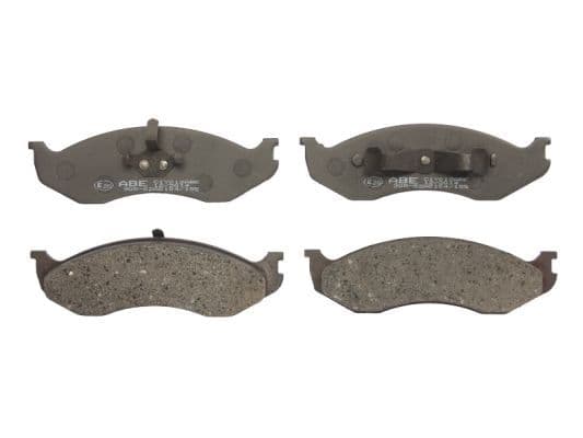 Remblokken set Voor , past: JEEP CHEROKEE, COMANCHE, GRAND CHEROKEE I, WRANGLER I, WRANGLER II  KIA CARNIVAL I 2.1D-5.9 10.84-04.07