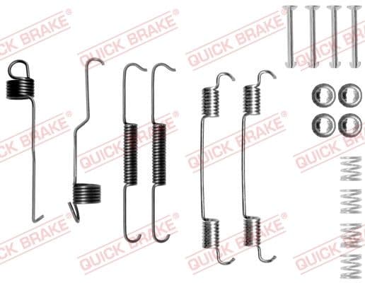 Accessory Kit, brake shoes