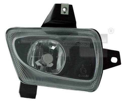 Mistlamp Voor Links (H1) past: FIAT PALIO WEEKEND, SIENA 04.96-12.12