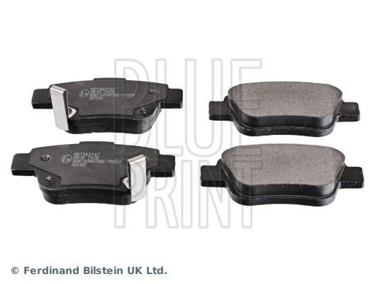 Remblokken set Achter , past: TOYOTA ALPHARD / VELLFIRE, AVENSIS, COROLLA VERSO, PREVIA, PREVIA III 1.6-3.5 01.03-