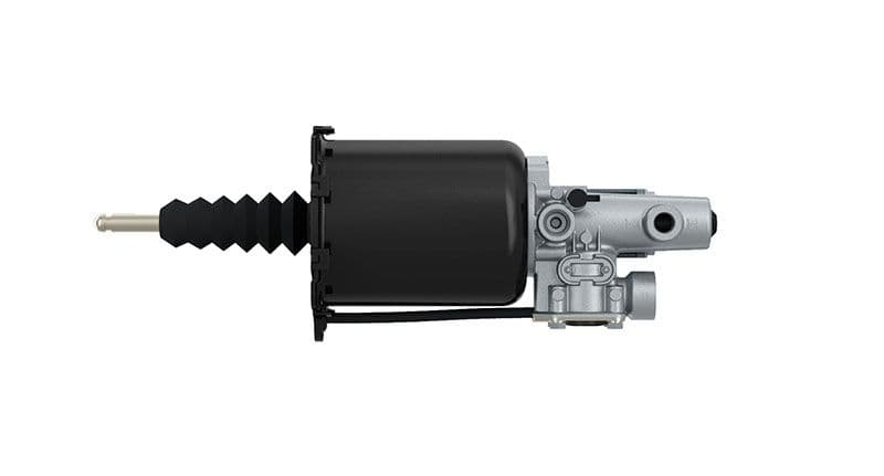 Koppelingsaandrijving (beroerte: 85mm, vullen Medium: Pentosine CHF 11 S, Koppelingsondersteuning hydraulische servomotor ZF (draaipunt 76 mm) ZF AS TRONIC LITE 6 AS 700/) past: MAN TGS I 06.06-09.21