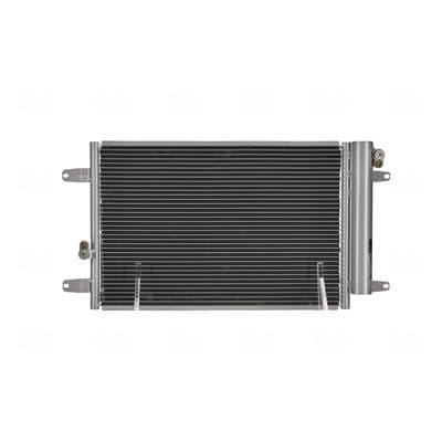 A/C condensator (met droger, (EN) additional fitting elements) past: FORD GALAXY I, GALAXY MK I  SEAT ALHAMBRA  VW SHARAN 1.8-2.8 03.95-03.10