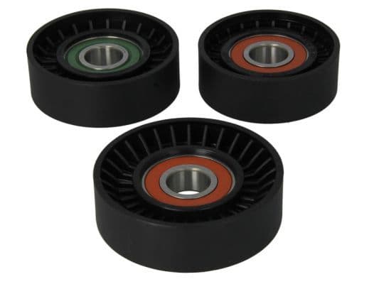 Set meervoudig geribbelde bandrollen (1 spannen  2 leidend) past: MERCEDES A (W168), VANEO (414) 1.7D 07.98-07.05