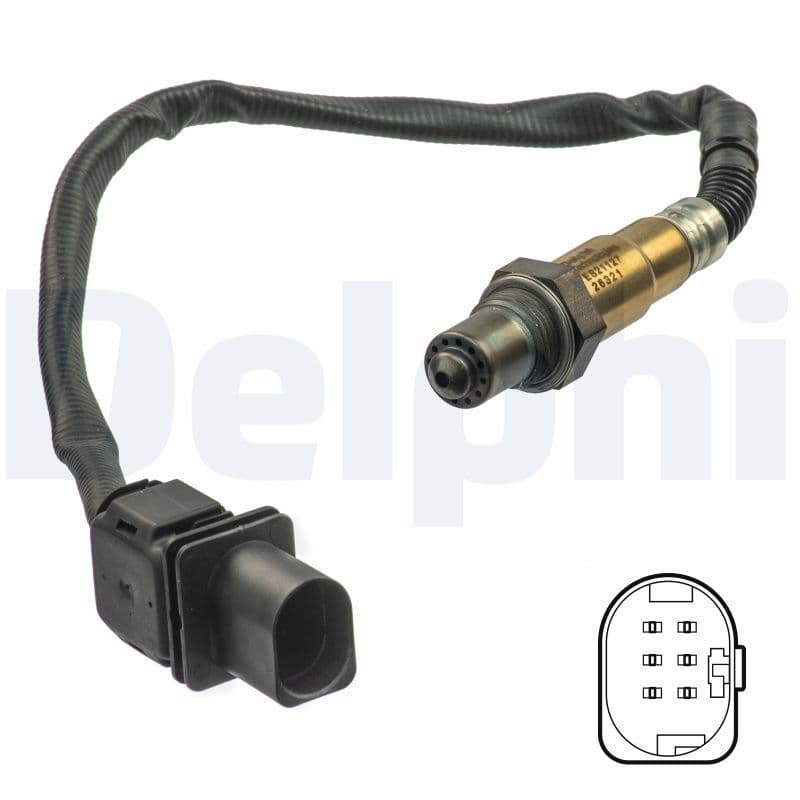 Lambda sonde (401mm) past: FIAT BRAVO, BRAVO II, CROMA, DUCATO, GRANDE PUNTO, IDEA, STILO  LANCIA DELTA III, MUSA 1.6D-3.0D 01.04-