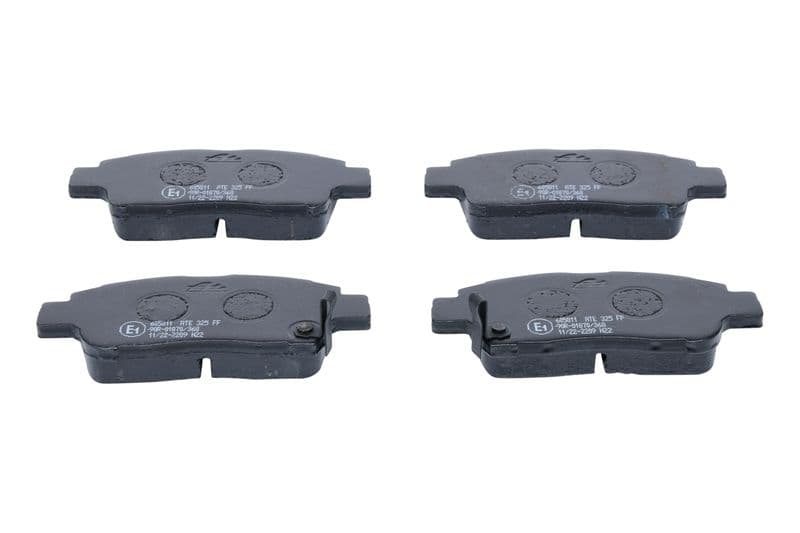 Remblokken set Voor , past: TOYOTA ECHO, PLATZ, VIOS / SOLUNA VIOS, YARIS, YARIS VERSO 1.0-1.5 04.99-01.08