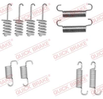 Accessory Kit, parking brake shoes