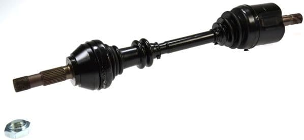 Gasveer kofferdeksel Links maximale lengte: 613,8mm, sUV:248mm ((EN) boot lid - hatchback) past: SUZUKI SWIFT II LIFTBACK/SEDAN 03.89-