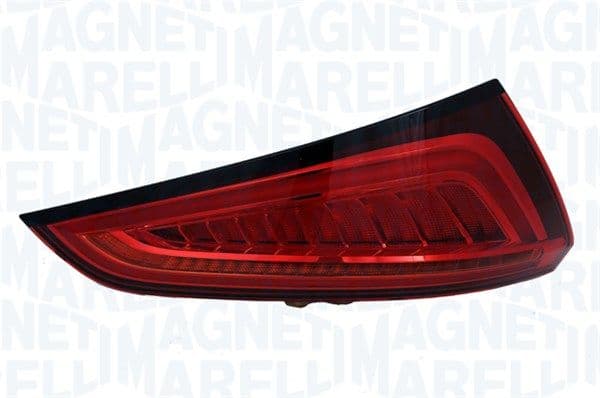 Achterlicht Links (bovenste deel, LED, kleur van het glas red) past: AUDI Q5 8R 5D 06.12-12.16