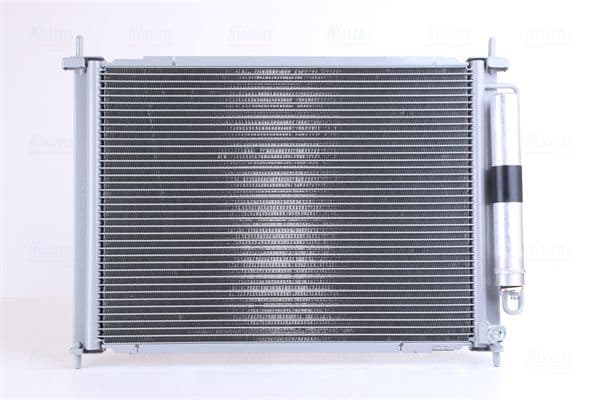A/C condensator (met droger) past: RENAULT TWINGO II, WIND 1.2/1.5D/1.6 03.07-09.14