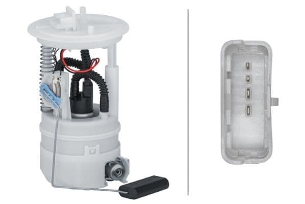 Elektrische brandstofpomp (module) past: CITROEN NEMO  FIAT FIORINO, QUBO  PEUGEOT BIPPER, BIPPER TEPEE 1.4/1.4CNG 11.07-