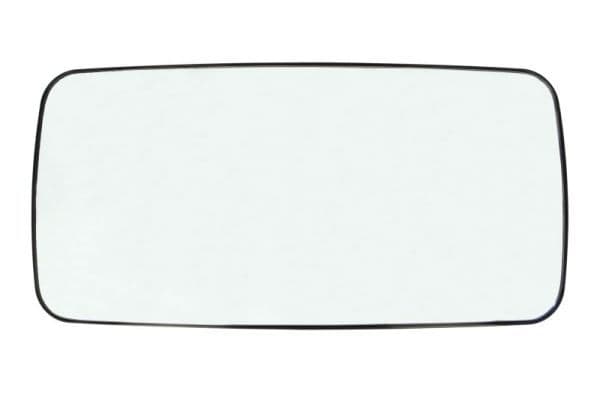 Zijspiegel glas Links/Rechts (372 x189mm, met verwarming) past: DAF LF 45, LF 55  RVI MIDLINER, MIDLUM, PREMIUM 04.96-
