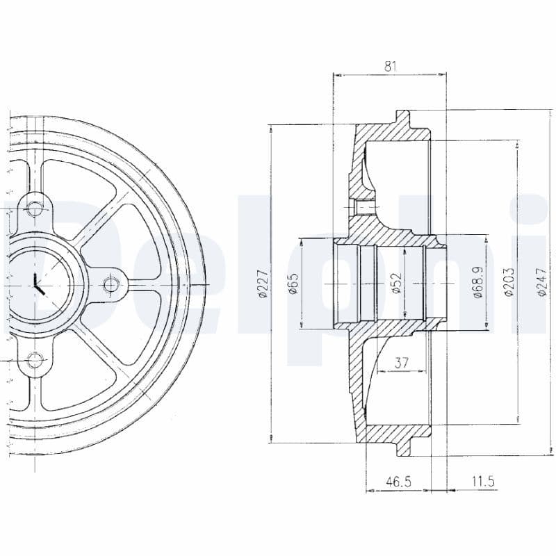 Brake drum