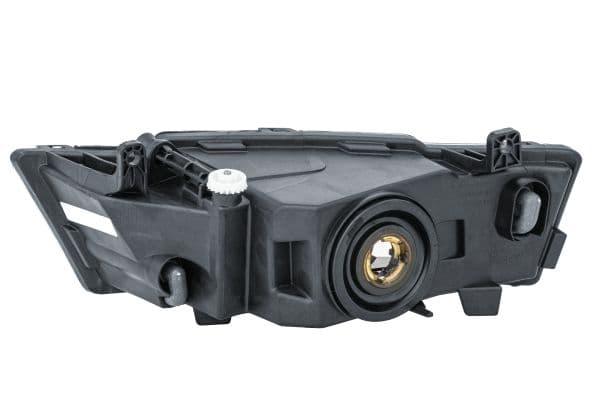 Mistlamp Voor Rechts (H8, met gebogen lichten) past: SKODA OCTAVIA III 11.12-06.16