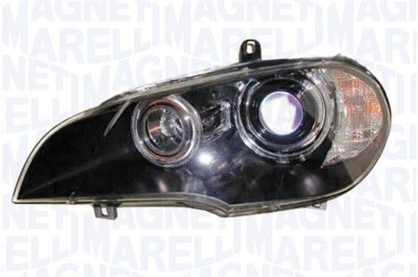 Koplamp Links (H1/H10W/H7, elektrisch, met motor) past: BMW X5 E70 04.10-06.13