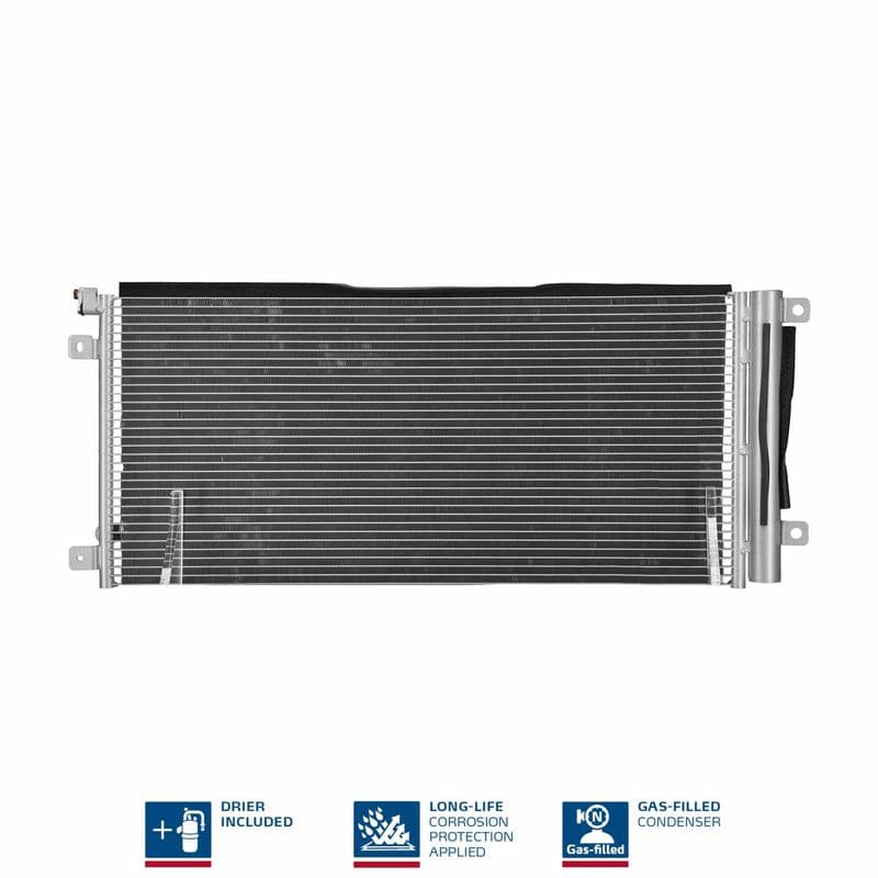 A/C condensator (met droger) past: HONDA CIVIC X 1.0/1.5 06.16-12.22