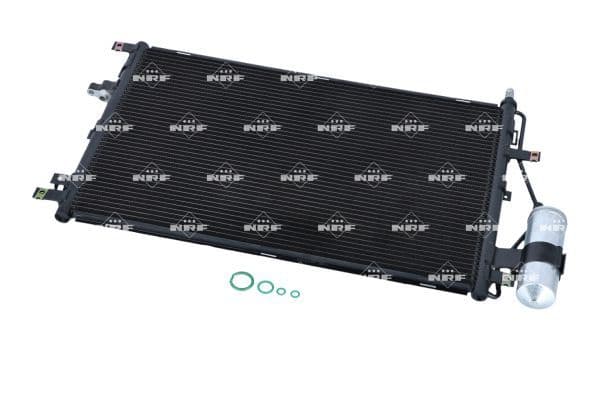 A/C condensator (met droger) past: VOLVO XC90 I 2.4D-4.4 10.02-09.14