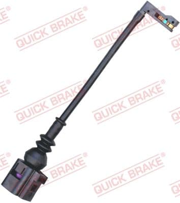 Warning Contact, brake pad wear