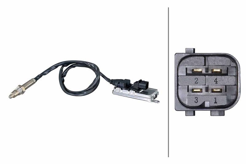 NOx-sensor past: SCANIA G I, P I, R I, T DC09.108-OSC11.03 01.03-05.19