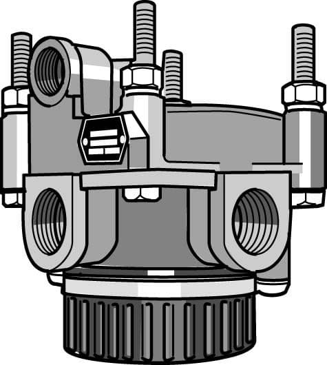 Relaisklep past: DAF 65, 65 CF, 75, 75 CF, 85, 85 CF, 95, 95 XF, CF 85, SB  IVECO EUROTRAKKER  MERCEDES ACTROS, ACTROS MP2 / MP3, ATEGO, ATEGO 2, ATEGO 3, AXOR, AXOR 2, CAPACITY, CITARO (O 530)