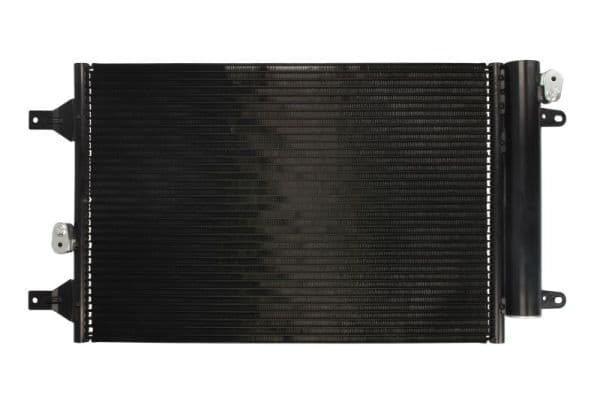 A/C condensator (met droger) past: FORD GALAXY I, GALAXY II, GALAXY MK I, S-MAX  SEAT ALHAMBRA  VW SHARAN 1.8-2.8 03.95-06.15