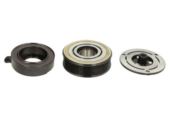 Airco compressor koppeling compleet (DELPHI CVC Poly-V 7 12V 7PK 110mm) past: RENAULT ESPACE IV 1.9D/2.0/2.2D 11.02-12.15