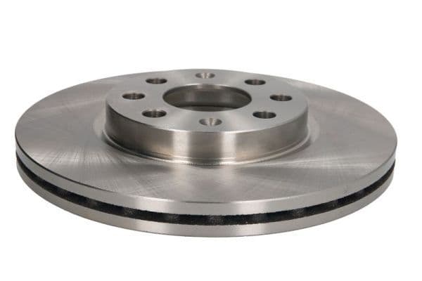Brake disc Voor Links/Rechts past: ABARTH PUNTO  FIAT DOBLO, GRANDE PUNTO, PUNTO, PUNTO EVO, STILO  LANCIA YPSILON  OPEL ADAM, CORSA D, CORSA E 0.9-1.9D 10.01-