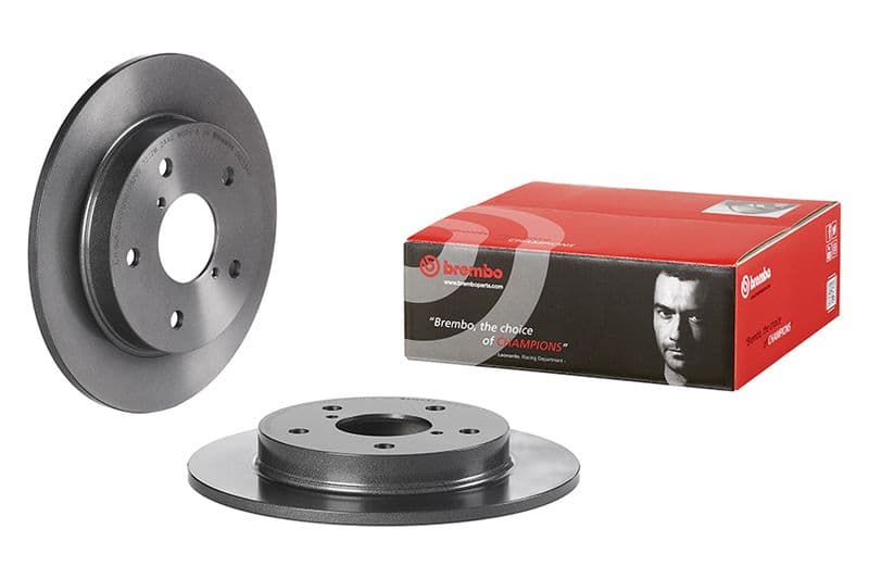 Brake disc Achter Links/Rechts past: SUZUKI SWIFT V 1.0/1.4/1.4H 04.17-