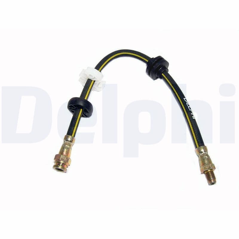 Remleiding/slang flexibel Voor Links (lengte 382mm, M10x1/M10x1) past: ALFA ROMEO 145, 146  FIAT BRAVA, BRAVO I  LANCIA DEDRA, DELTA II 1.2-2.0 07.94-12.02