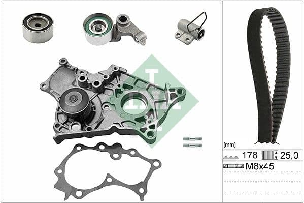 Water Pump & Timing Belt Kit