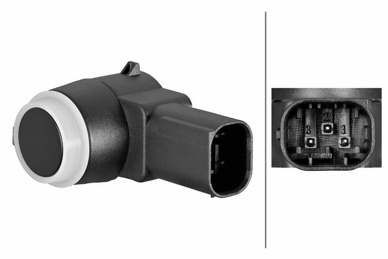 Parkeerafstandsensor Achter/Voor past: FIAT BRAVO, BRAVO II, DOBLO, DOBLO CARGO, DUCATO, FIORINO, QUBO 12.01-