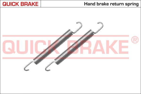 Accessory Kit, parking brake shoes
