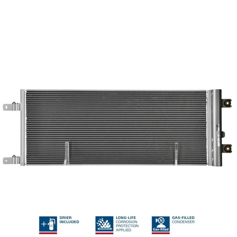 A/C condensator (met droger) past: DAF CF, XD, XDC, XF 106, XF II, XFC, XG, XG+ 10.8-Electric 10.12-