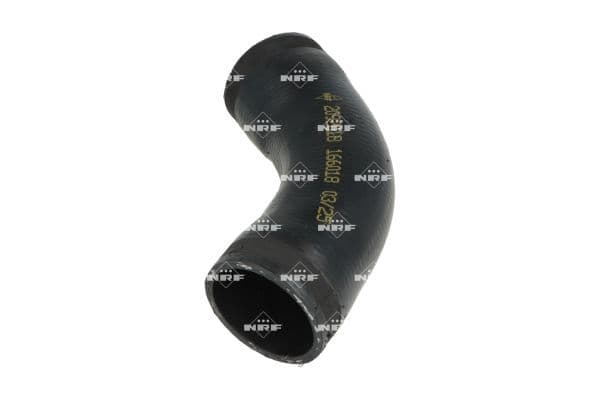 Intercooler slang Links (diameter 51mm, lengte 190mm, zwart) past: BMW 3 (E46), 5 (E39), 7 (E38), X5 (E53) 2.5D/3.0D 03.97-02.05