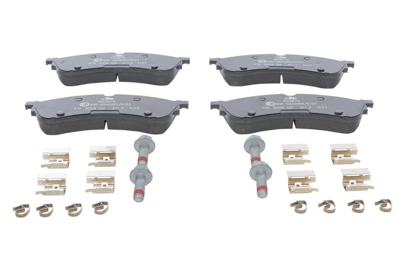 Remblokken set Voor , past: VW CRAFTER, GRAND CALIFORNIA CAMPER 2.0D 09.16-