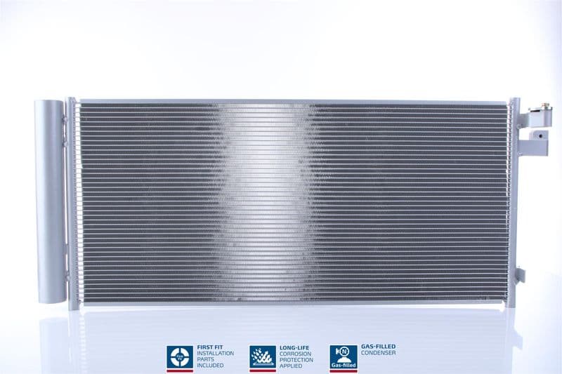 A/C condensator (met droger, (EN) additional fitting elements) past: BMW 2 (G42, G87), 3 (G20, G80, G28), 3 (G21), 3 (G21, G81), 4 (G22, G82), 4 (G23, G83), 4 GRAN COUPE (G26) 2.0-3.0DH 11.18-