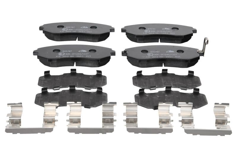 Remblokken set Voor (met extra's), past: SUBARU BRZ, FORESTER, IMPREZA, LEGACY IV, LEGACY V, OUTBACK, XV 1.5-3.0 12.00-