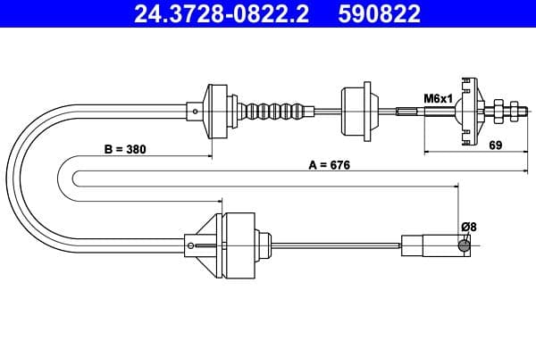 Clutch cable