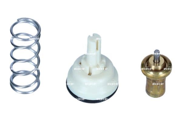 Thermostaat koelsysteem (87°C) past: SEAT CORDOBA, IBIZA III, IBIZA IV, IBIZA IV SC, IBIZA IV ST, TOLEDO IV  SKODA FABIA I, FABIA I PRAKTIK, FABIA II, RAPID, ROOMSTER 1.2/1.2LPG/1.4 07.01-02.18