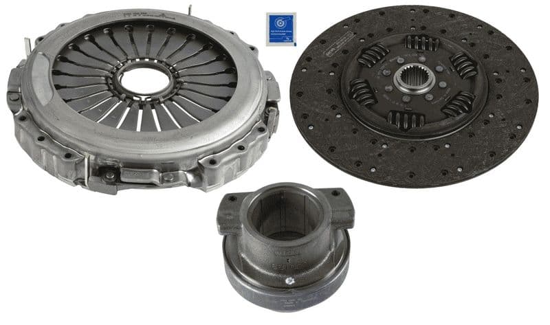Koppelingskit (430mm, nieuw) past: SCANIA G I, G II, L, P I, P II, R I, R II, S, T 01.03-