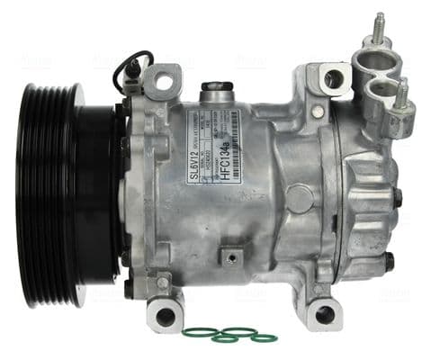 Airconditioning compressor past: DACIA LOGAN, LOGAN EXPRESS, LOGAN MCV, SANDERO  LADA LARGUS  NISSAN KUBISTAR  RENAULT CLIO II, KANGOO, KANGOO EXPRESS, LOGAN EXPRESS, LOGAN I 1.2-1.9D 01.96-
