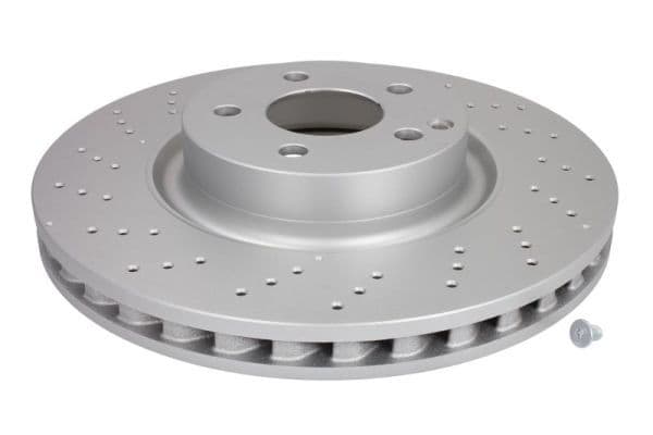 Brake disc Voor Links/Rechts (gecoat) past: MERCEDES S (C216), S (W221, V221)  LEXUS IS II 2.2D-5.5 08.05-12.13