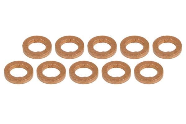 CR Injector sluitring prijs per 10 pcs (binnendiameter 7mm, buitendiameter 12mm, dikte 2mm) past: AUDI A6 C7 3.0D 03.11-09.18