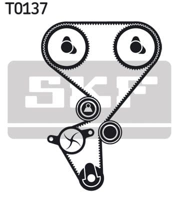 Timing belt set