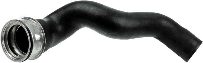 Intercooler slang (midden/Top, diameter 38/47mm, lengte 435mm, zwart) past: SKODA SUPERB I  VW PASSAT B5, PASSAT B5.5 1.9D 02.00-10.05