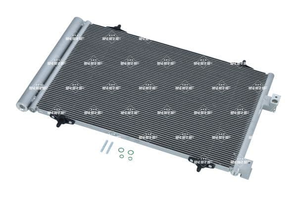 A/C condensator (met droger) past: CITROEN C5 III  PEUGEOT 407, 508, 508 I, 508 II 2.0D/2.0DH 02.08-