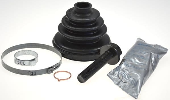 Rubberlaars Buiten (fi: 22/84) (lengte83) (set) past: AUDI 100 C3, 100 C4 1.8-2.4D 08.82-07.94