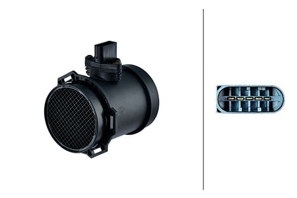 Luchtstroommeter (5 pin, module) past: BMW 5 (E39), 7 (E38), X5 (E53)  LAND ROVER RANGE ROVER III 4.4/4.6 02.96-08.12