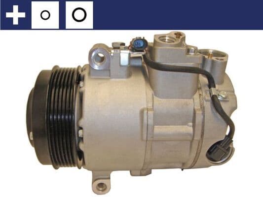Airconditioning compressor past: MERCEDES C (C204), C T-MODEL (S204), C (W204), CLS (C218), CLS SHOOTING BRAKE (X218), E (A207), E (C207), E T-MODEL (S212), E (W212), GLK (X204) 1.6-6.3 01.07-