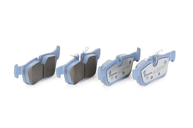 Remblokken set Achter , past: BMW 1 (F40), 2 (F45), 2 GRAN COUPE (F44), 2 GRAN TOURER (F46), 2 GRAN TOURER VAN (F46), I3 (I01), X1 (F48), X2 (F39)  MINI (F55), (F56) 0.65H-Electric 08.13-
